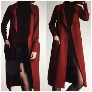 Casual Corner Red Duster